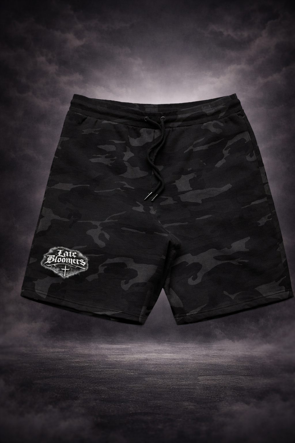 Late Bloomers Camo Shorts