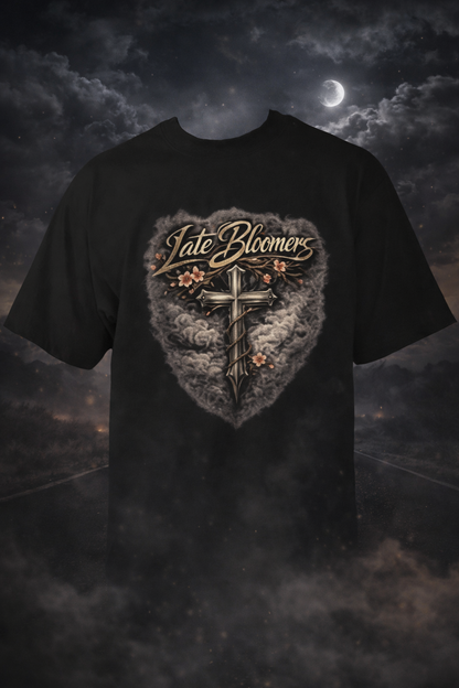 Late Bloomers — Midnight Bloom Tee