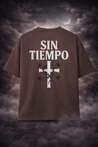 THORNED CROSS – SIN TIEMPO Box Cut  Tee