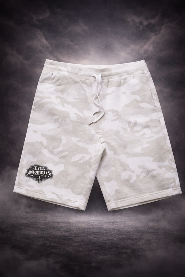 Late Bloomers Camo Shorts