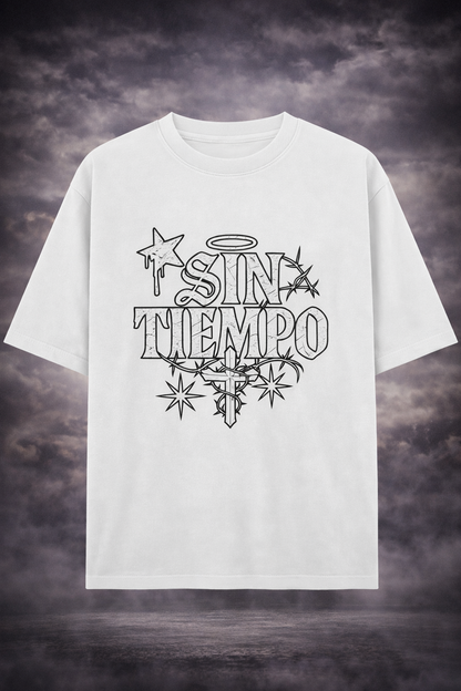 THORNED CROSS – SIN TIEMPO Box Cut  Tee